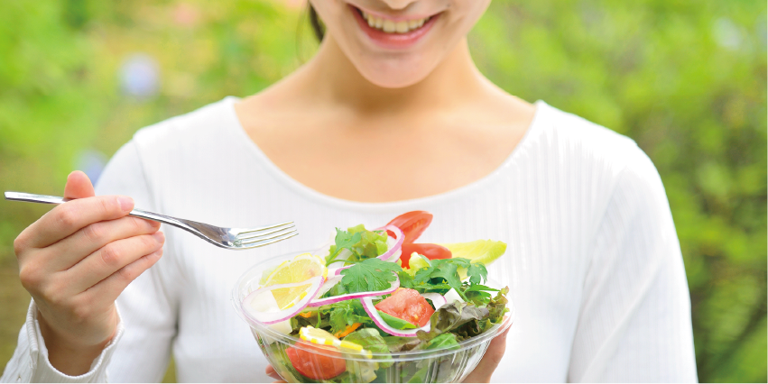 高原野菜サラダ 自家製ドレッシング付